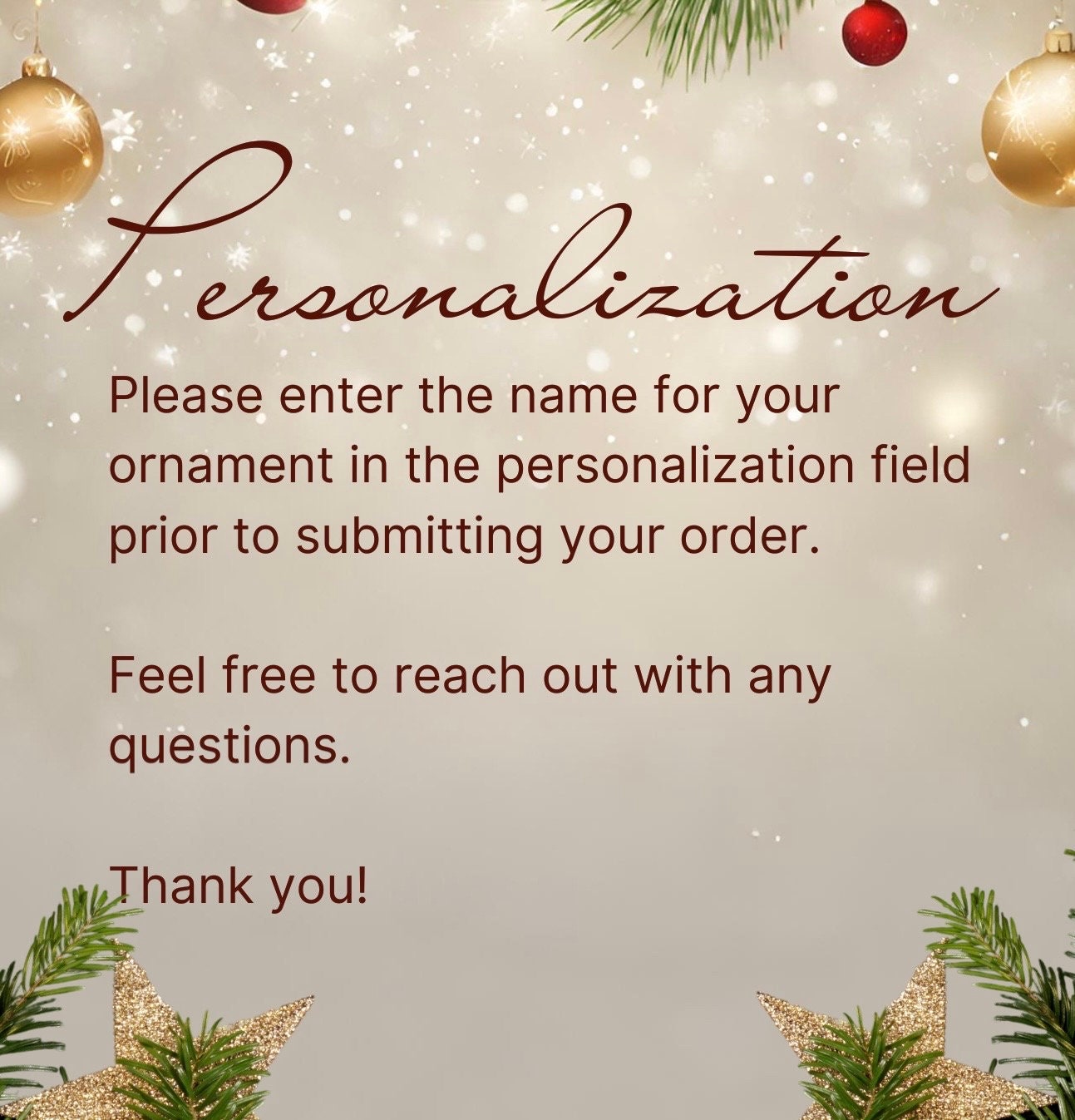 Personalized Christmas Ornament Custom Christmas Tree Decor 2024 Christmas Gift Ornament